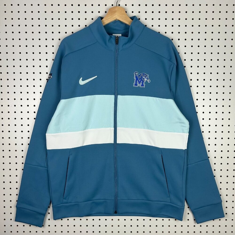 Nike 1 Cent Memphis Tigers Penny Hardaway Jacket Large NWT Warm Up Striped Coach